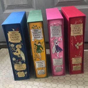 4 fairy books by Andrew Lang